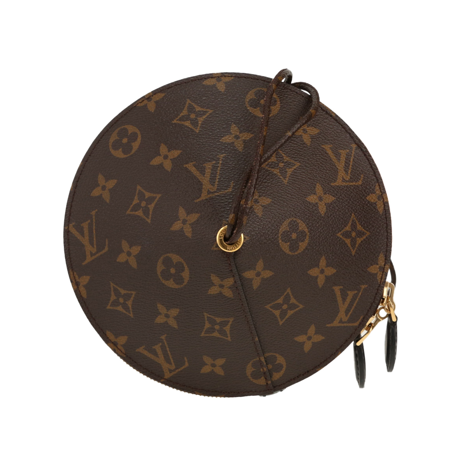 Borsettina da sera Louis Vuitton  Toupie in tela monogram marrone - Detail D4