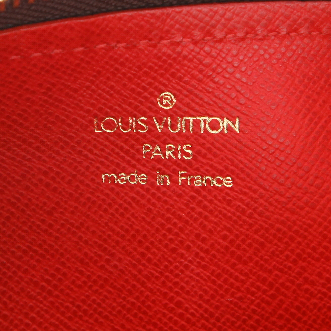Borsa Louis Vuitton  Papillon in tela a scacchi ebana e pelle marrone - Detail D2