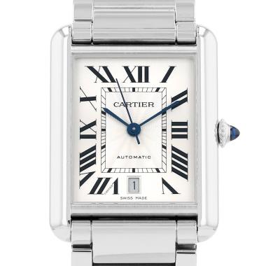 Montre Cartier Tank Solo en acier Ref: Cartier - 4324  Vers 2023