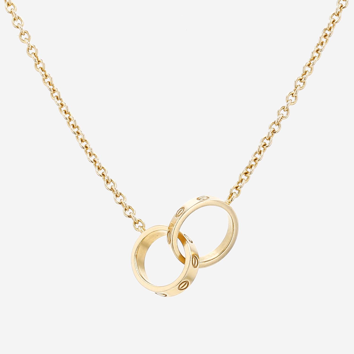 Cartier Love necklace in pink gold
