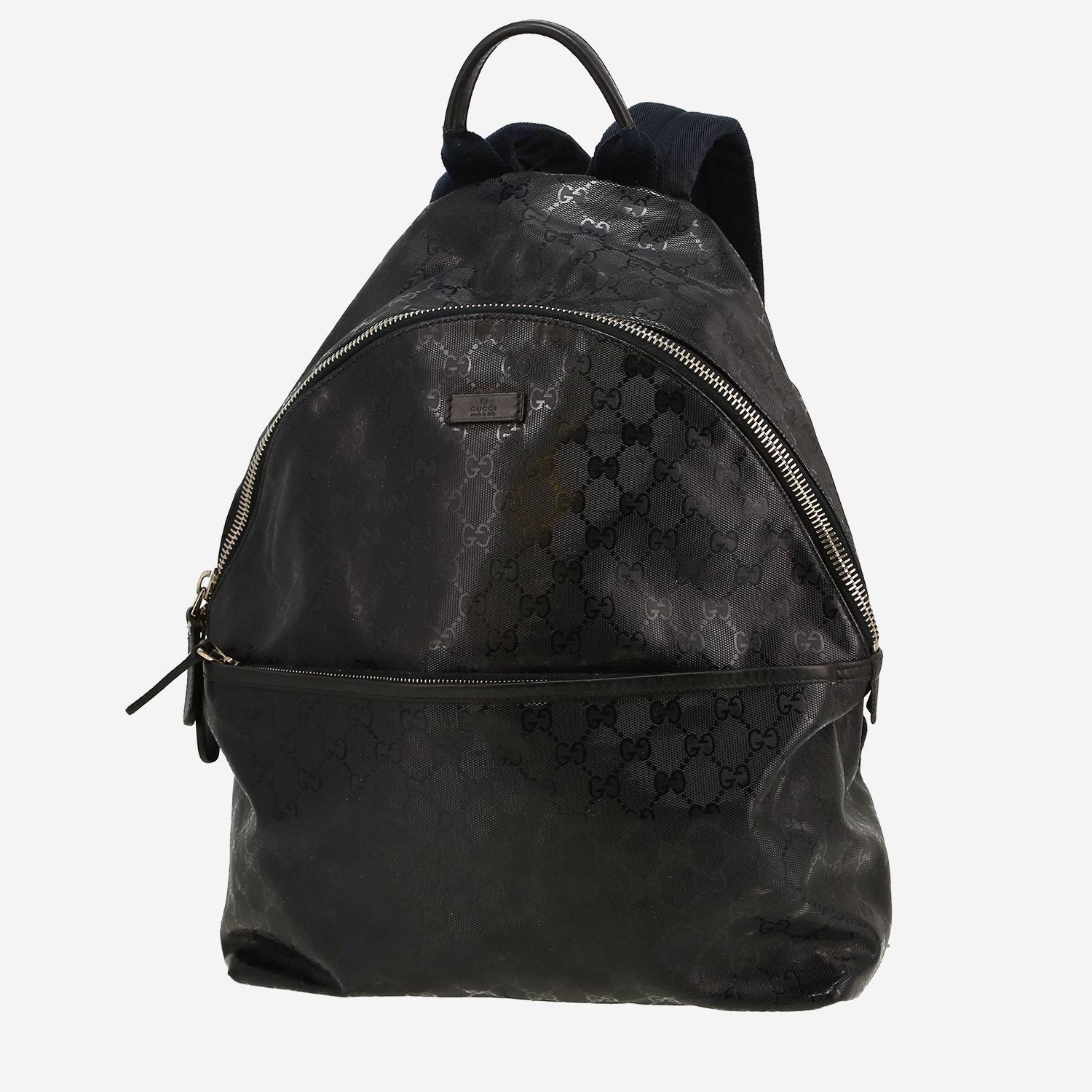 Sac à dos Gucci   en toile sûpreme GG bleu-marine
