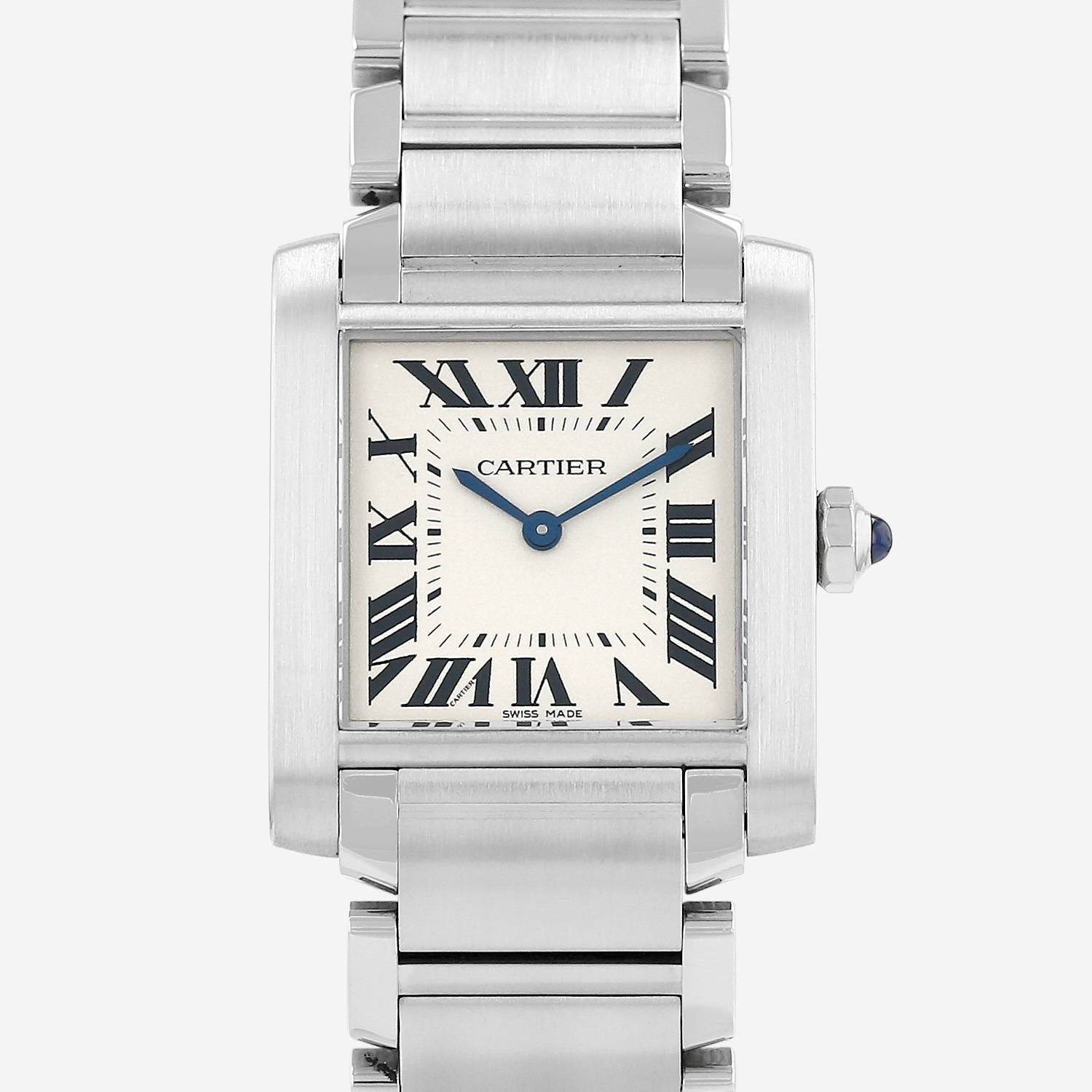 Orologio Cartier Tank Française in acciaio Ref: Cartier - 3751  Circa 2021