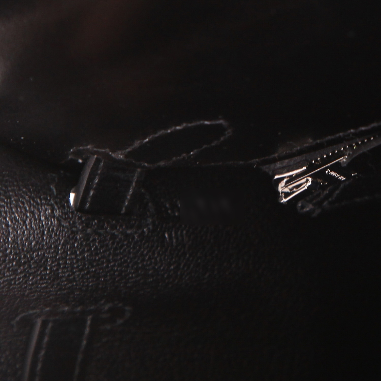 Sac à main Hermès  Kelly 25 cm en cuir box noir - Detail D4