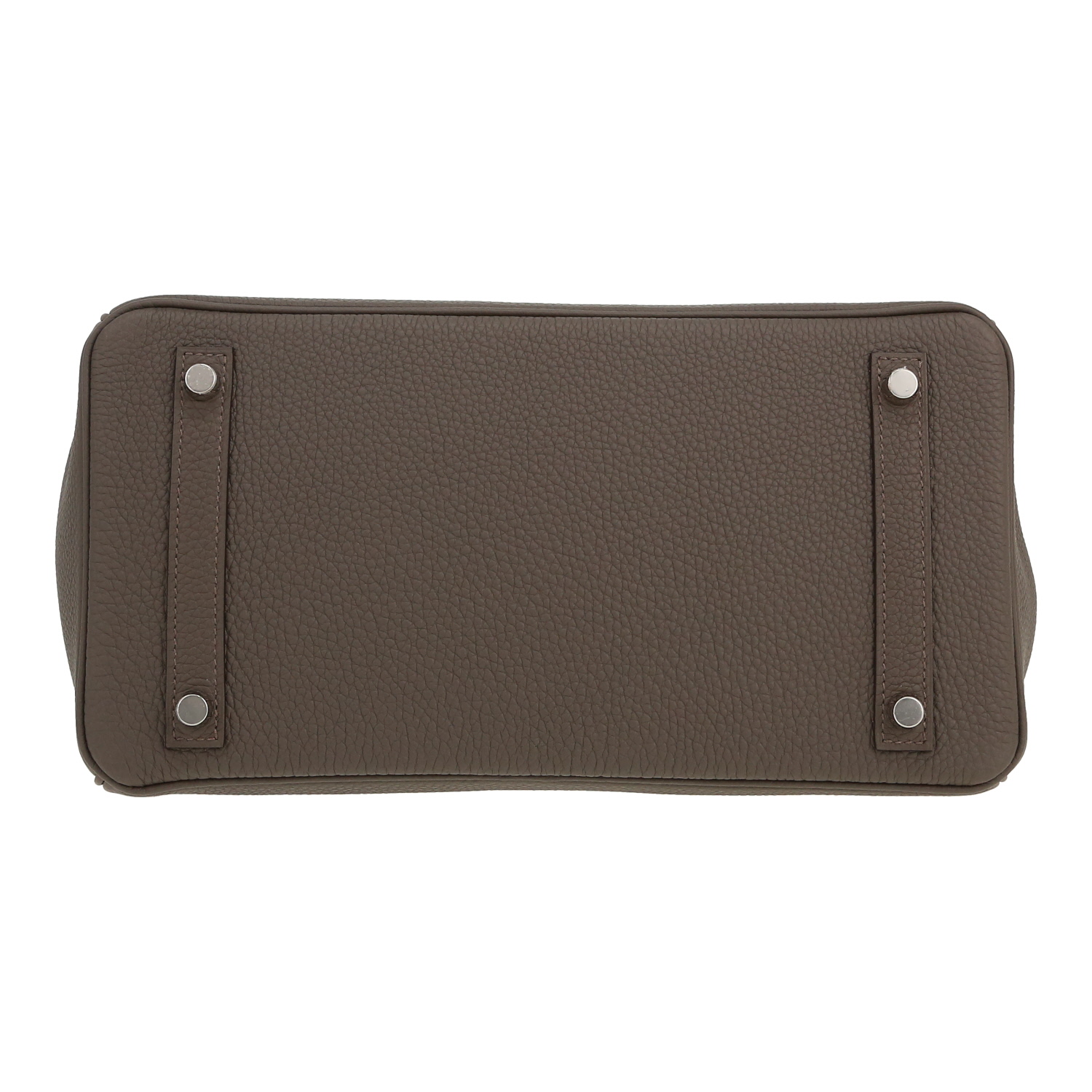 Sac à main Hermès  Birkin 30 cm en cuir togo gris - Detail D1