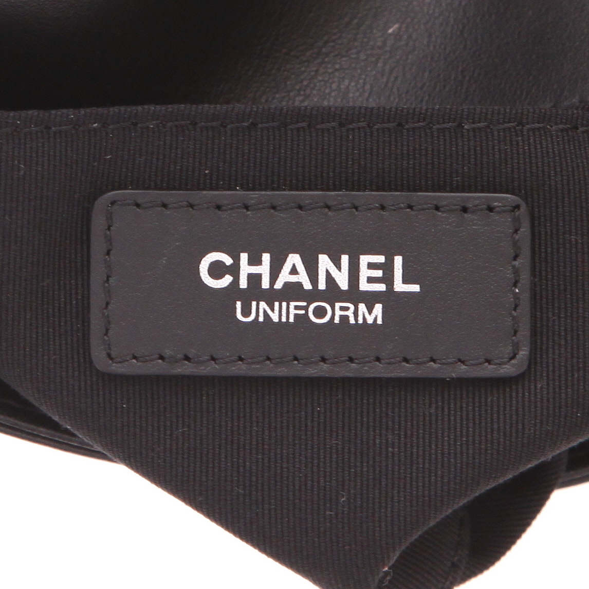 Pochette-cintura Chanel  Pochette ceinture in pelle trapuntata nera - Detail D2