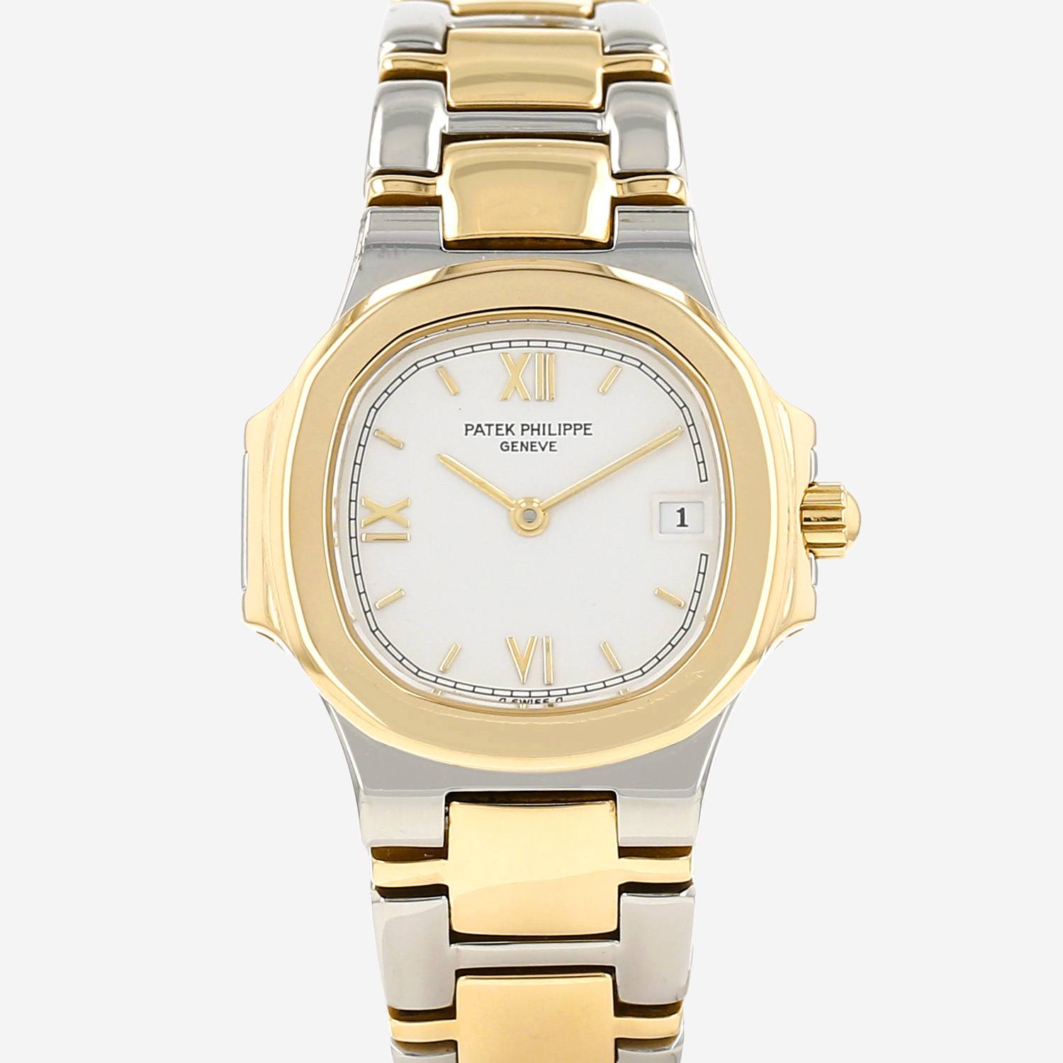 Reloj Patek Philippe Nautilus de oro y acero Ref: Patek Philippe - 4700  Circa 1990