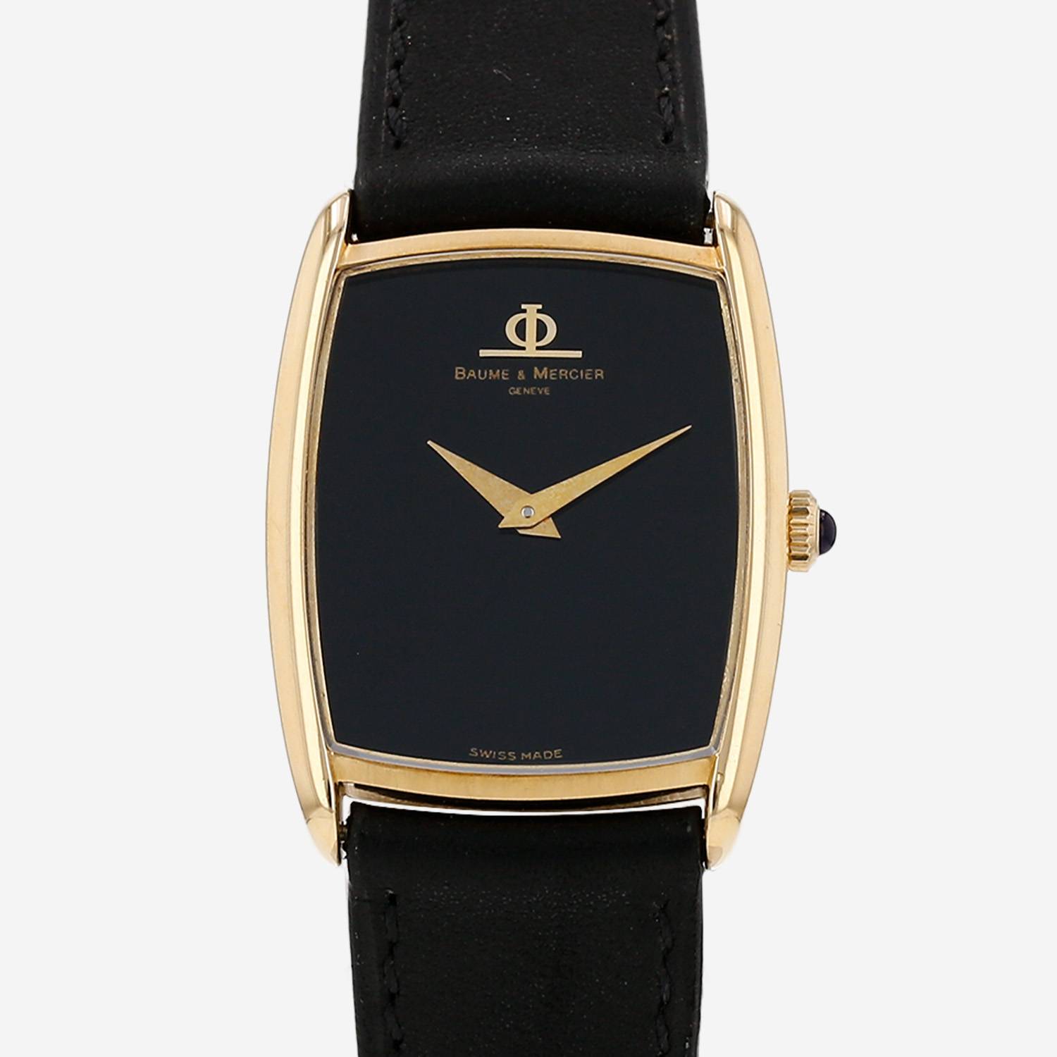 Reloj Baume & Mercier Vintage de oro amarillo Circa 1970