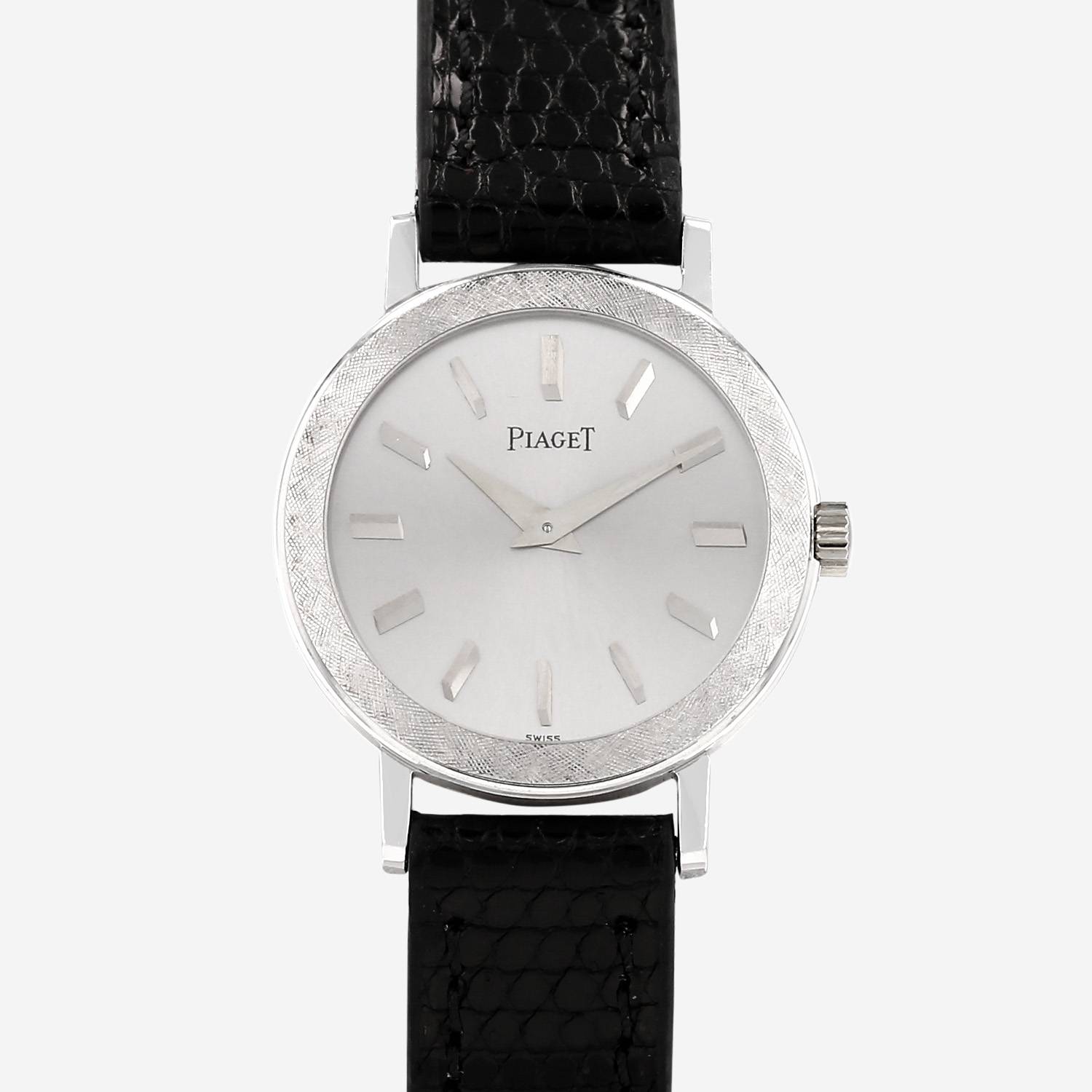 Montre Piaget Vintage en or blanc Ref: Piaget - 9714  Vers 1970