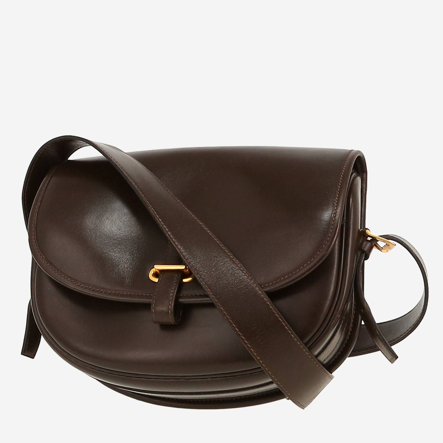 Borsa Hermès  Balle De Golf in pelle box marrone