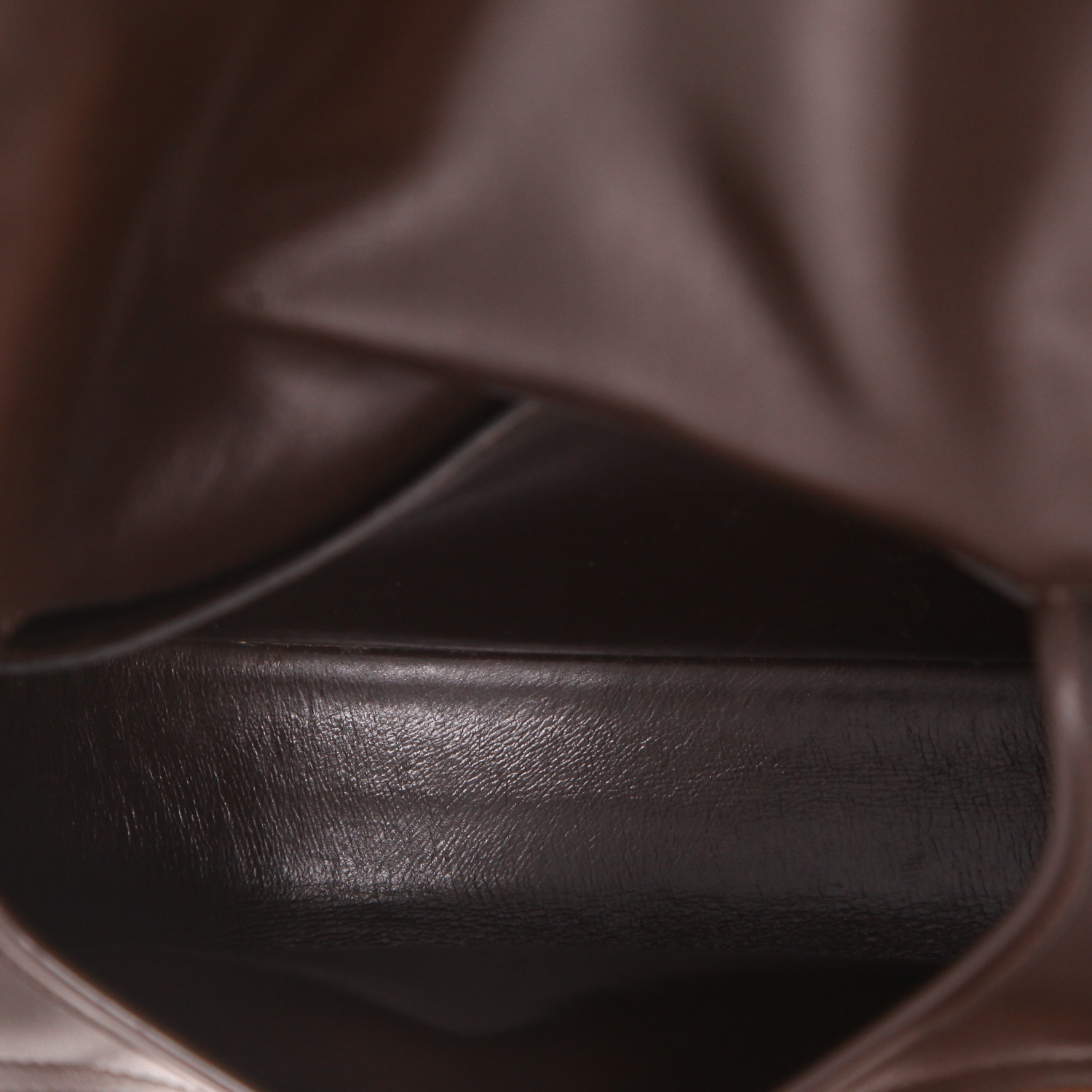 Borsa Hermès  Balle De Golf in pelle box marrone - Detail D3