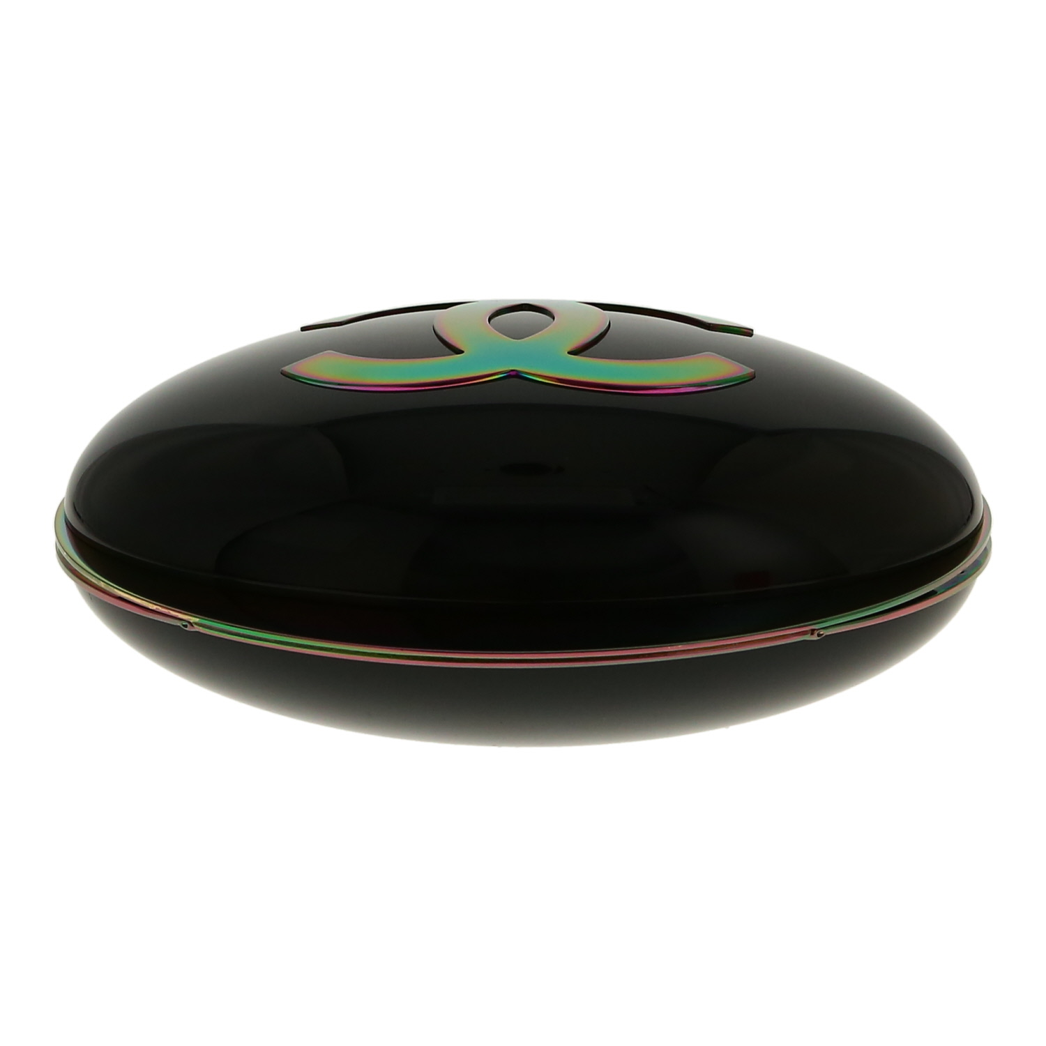 Chanel   clutch  in black and multicolor plexiglas - Detail D1