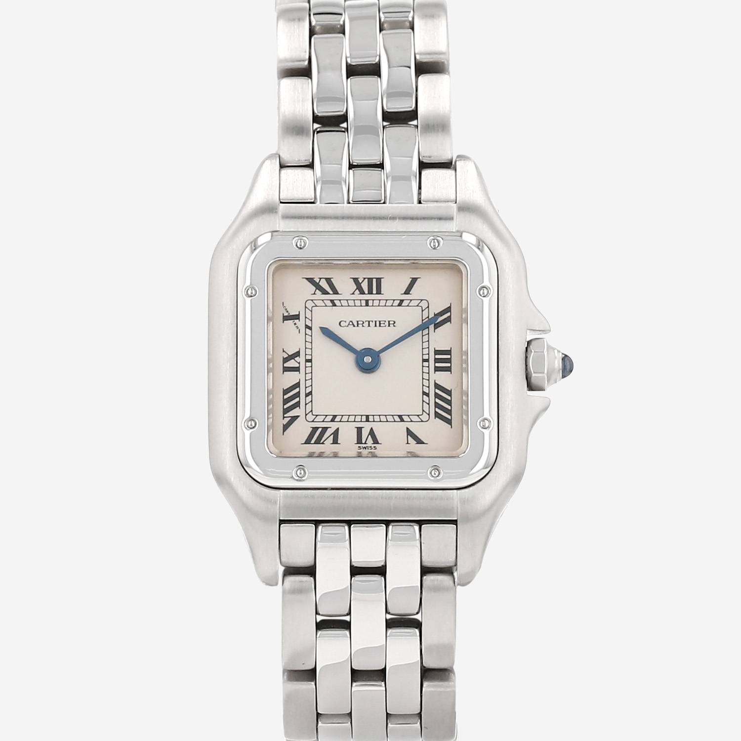 Cartier Panthère  in stainless steel Ref: Cartier - 1320  Circa 1990