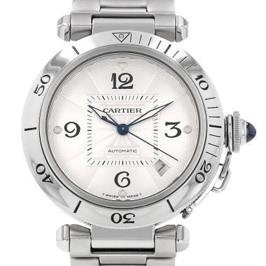 Cartier Pasha  in stainless steel Ref: Cartier - 2378  Circa 2000