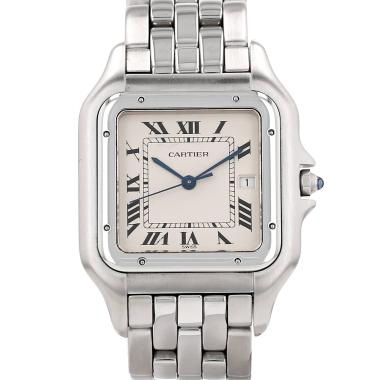 Cartier Panthère  large model  in stainless steel Ref: Cartier - 1300  Circa 1990