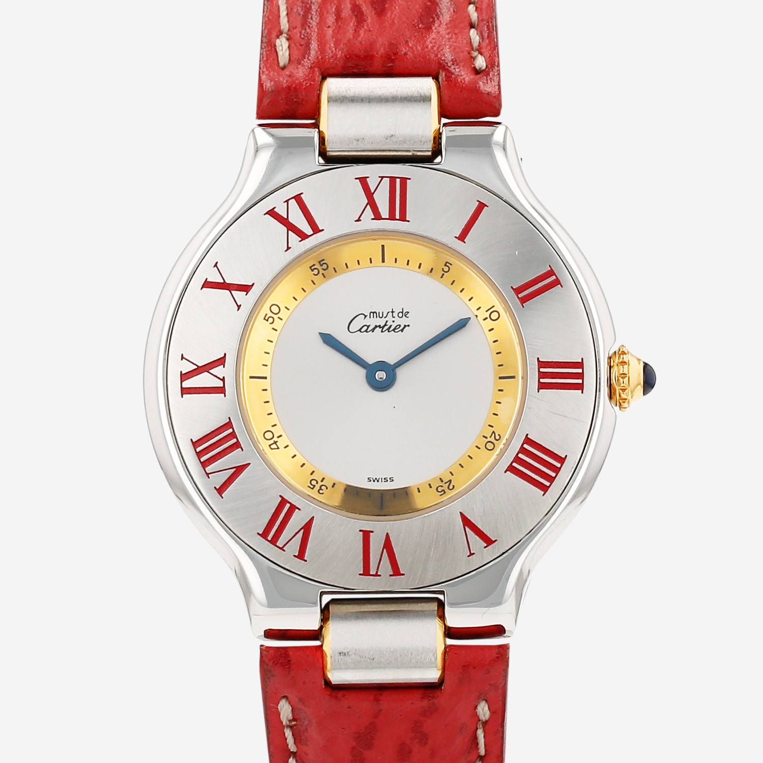 Orologio Cartier Must 21 in acciaio Ref: Cartier - 1330  Circa 1990