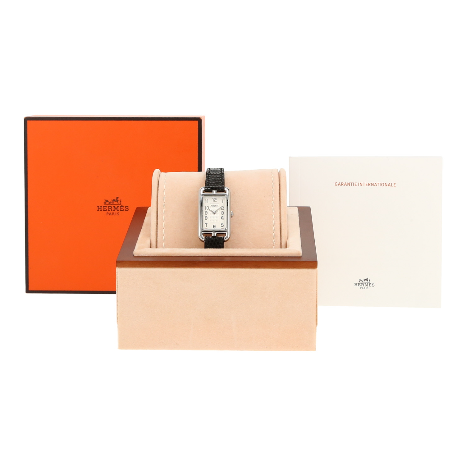 Hermès Nantucket  in stainless steel Ref: Hermès - NA2.210  Circa 2000