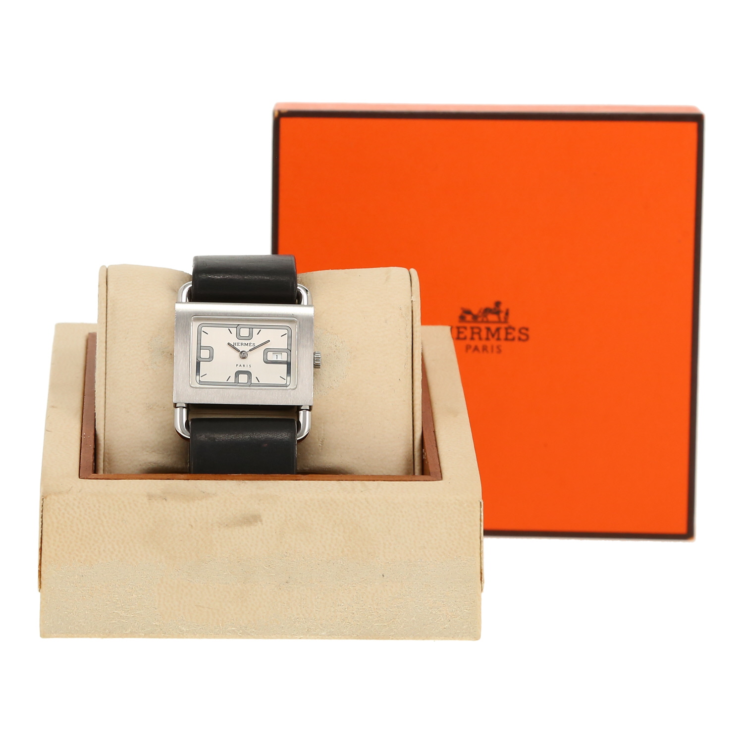 Hermès Barenia  in stainless steel Circa 1990 - Detail D2