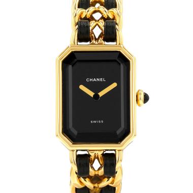 Reloj Chanel Première talla S  de oro chapado