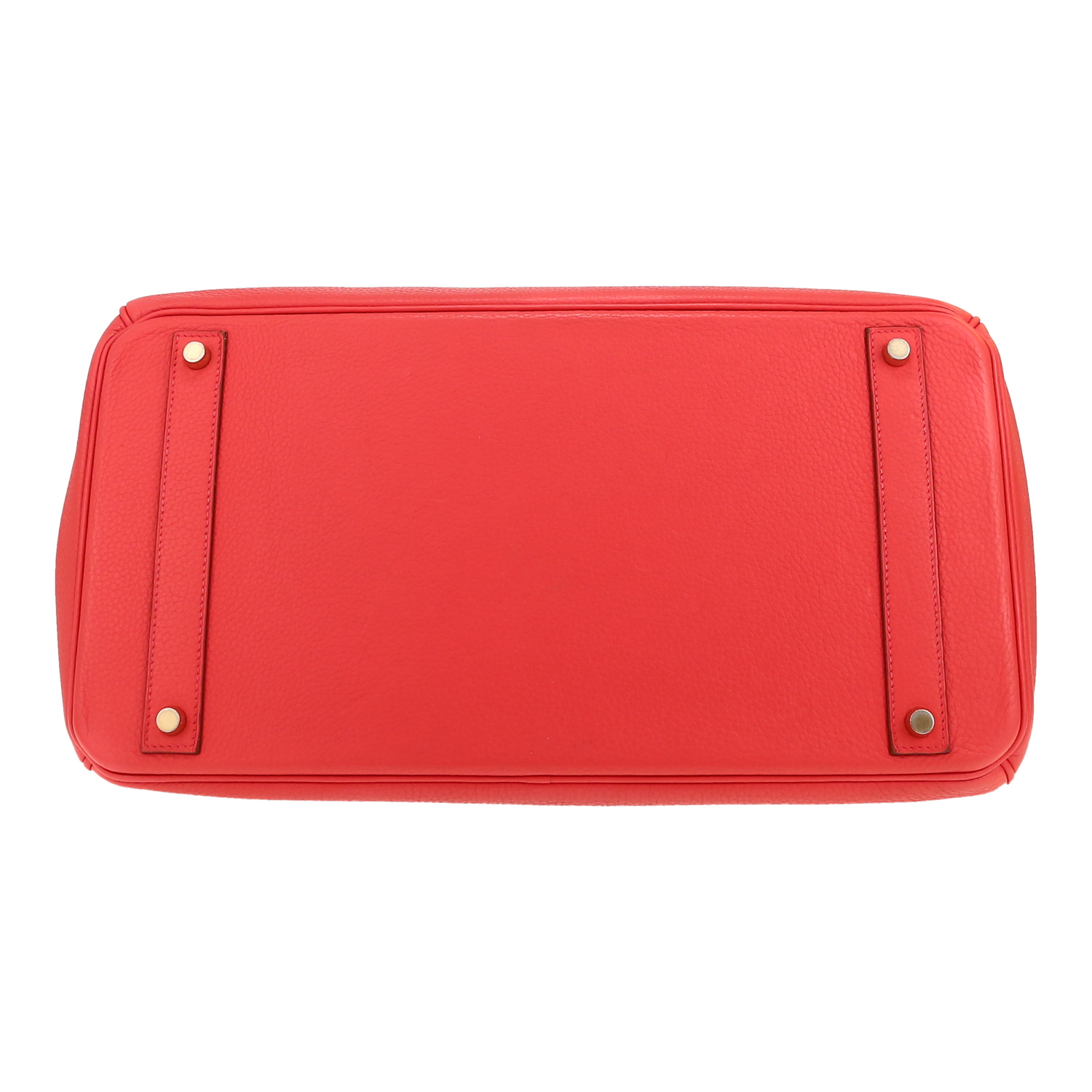 Sac à main Hermès  Birkin 40 cm en cuir togo rose Jaipur - Detail D1