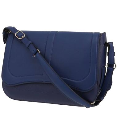 Sac à main Hermès  Harnais en cuir epsom et cuir Swift bleu