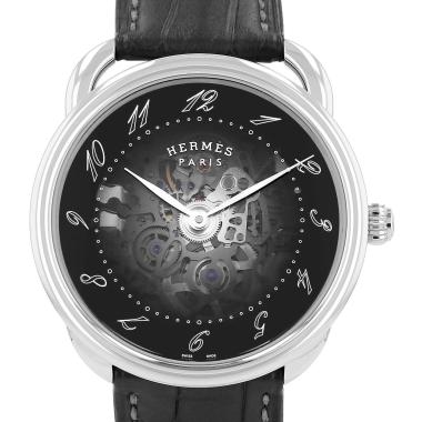 Montre Hermès Arceau en acier Ref: Hermès - AR2.710  Vers 2020