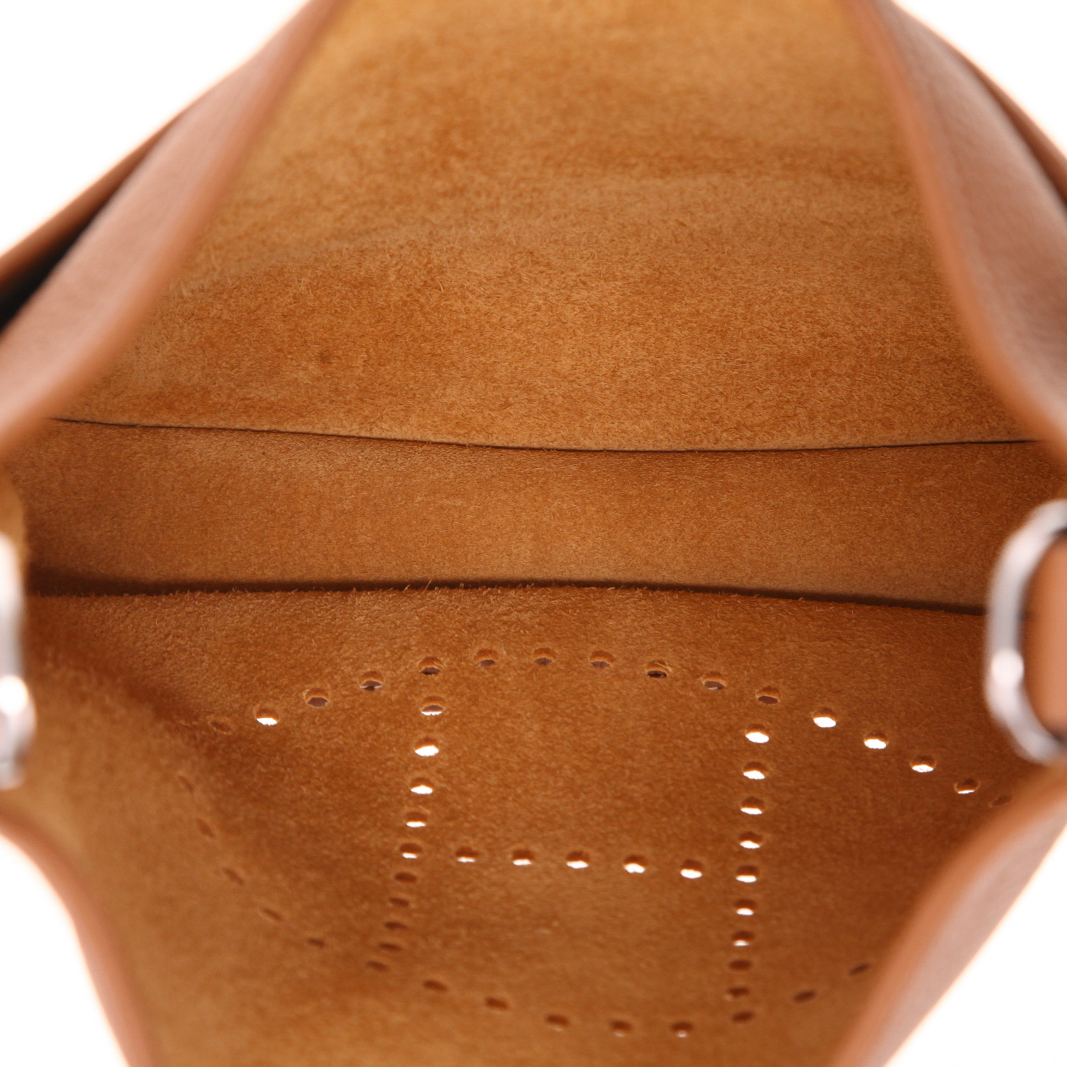 Borsa a tracolla Hermès  Evelyne III in pelle togo gold - Detail D3