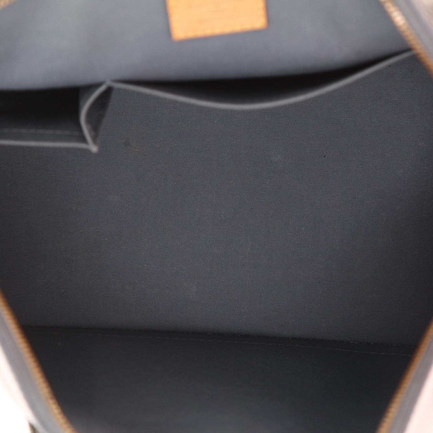 Borsa Louis Vuitton  Alma in pelle verniciata monogram verde - Detail D3