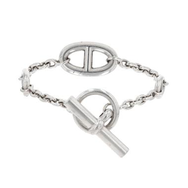 Hermès Farandole bracelet in silver