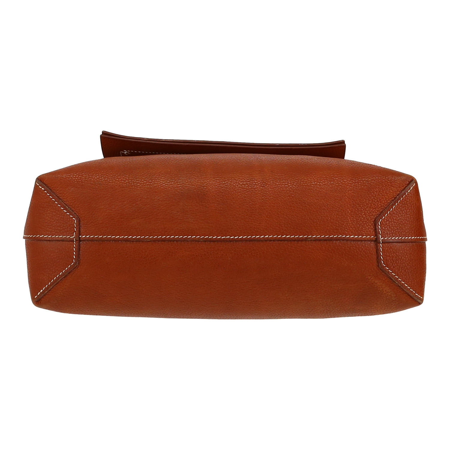 Bolso Cabás Hermès  Cabasellier en Barenia Faubourg color oro - Detail D1