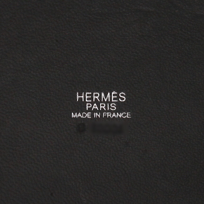 Hermès  Picotin 18 cm handbag  in multicolor vibrato leather  and green box leather - Detail D2