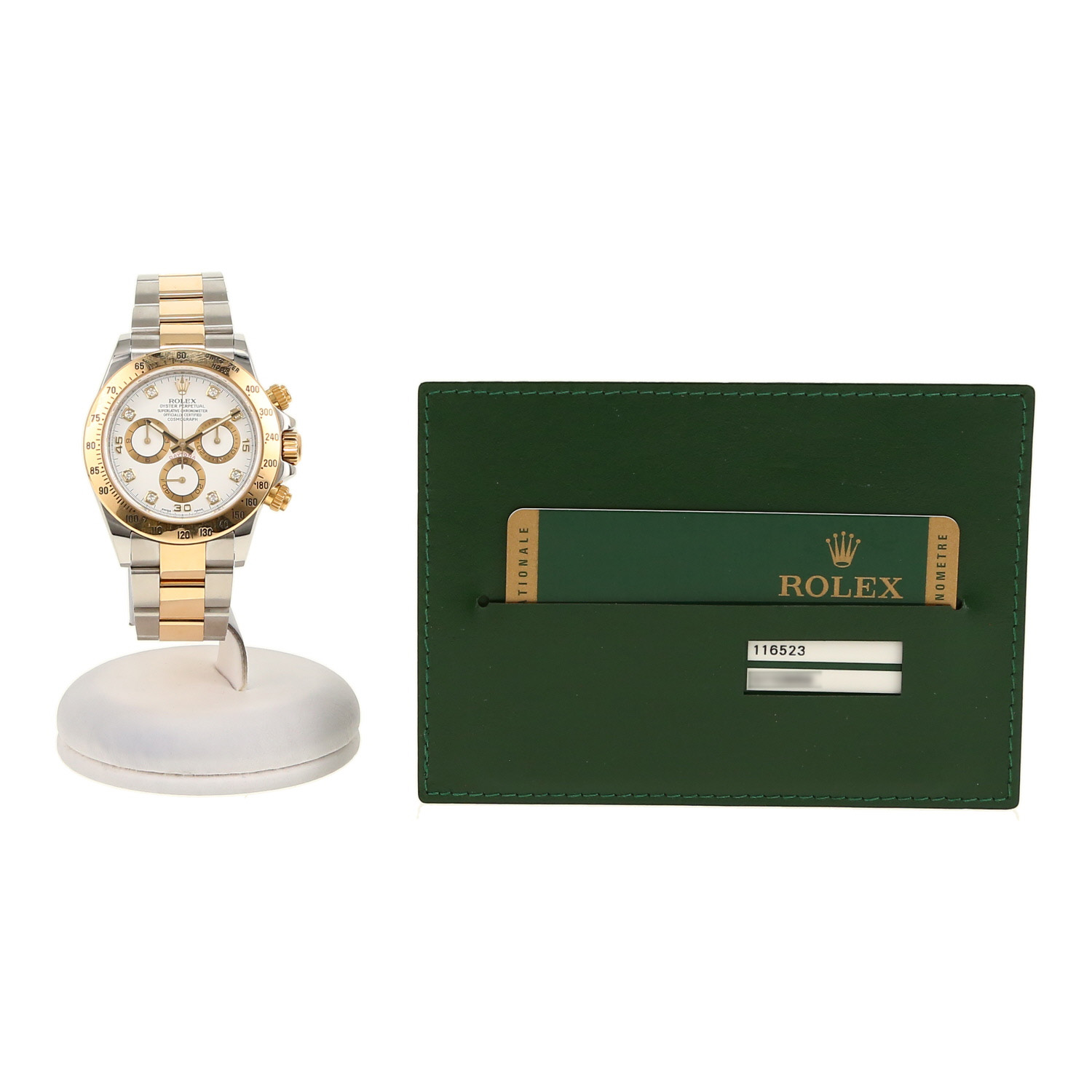 Rolex Daytona Automatique  in gold and stainless steel Ref: Rolex - 116523  Circa 2010