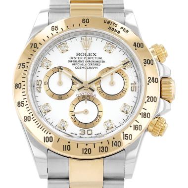 Rolex Daytona Automatique  in gold and stainless steel Ref: Rolex - 116523  Circa 2010