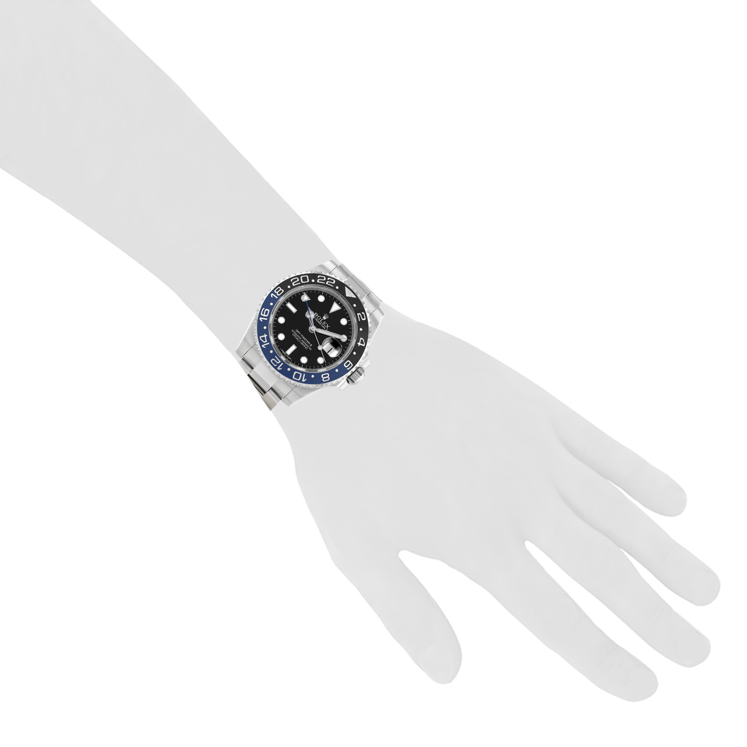 Orologio Rolex GMT-Master II in acciaio Ref: Rolex - 116710  Circa 2014 - Detail D1