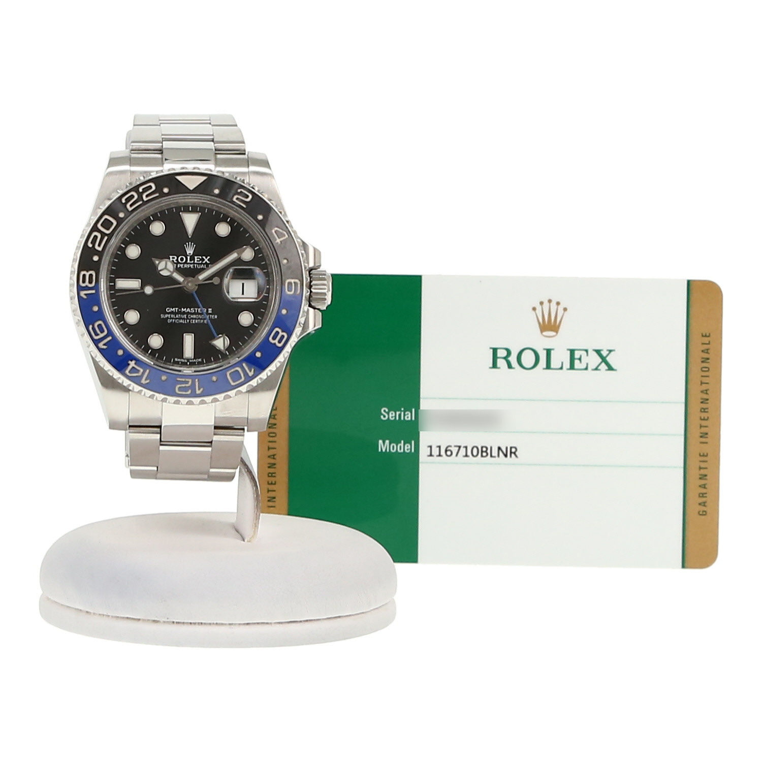 Orologio Rolex GMT-Master II in acciaio Ref: Rolex - 116710  Circa 2017