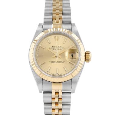 Rolex Datejust Lady  in gold and stainless steel Ref: Rolex - 69173  Circa 1996