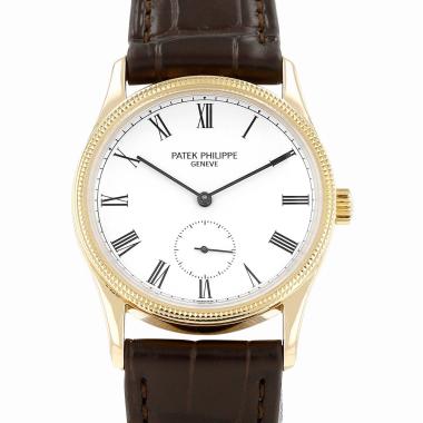 Patek Philippe Calatrava Clous De Paris  in yellow gold Ref: Calatrava Clous De Paris  Circa 1980