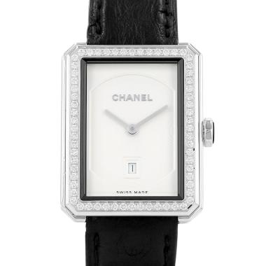 Reloj Chanel Boy-friend modelo mediano  de oro blanco Ref: Chanel - H4470  Circa 2010