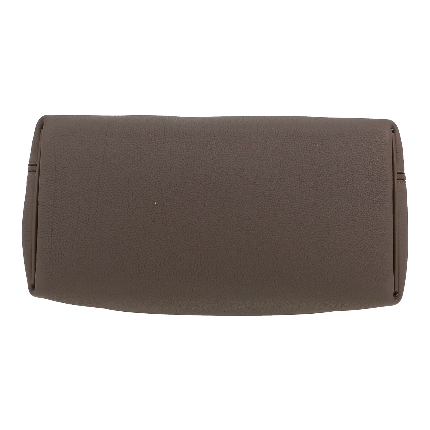 Borsa Hermès  24/24 modello grande  in pelle togo grigia e pelle Swift grigia - Detail D1