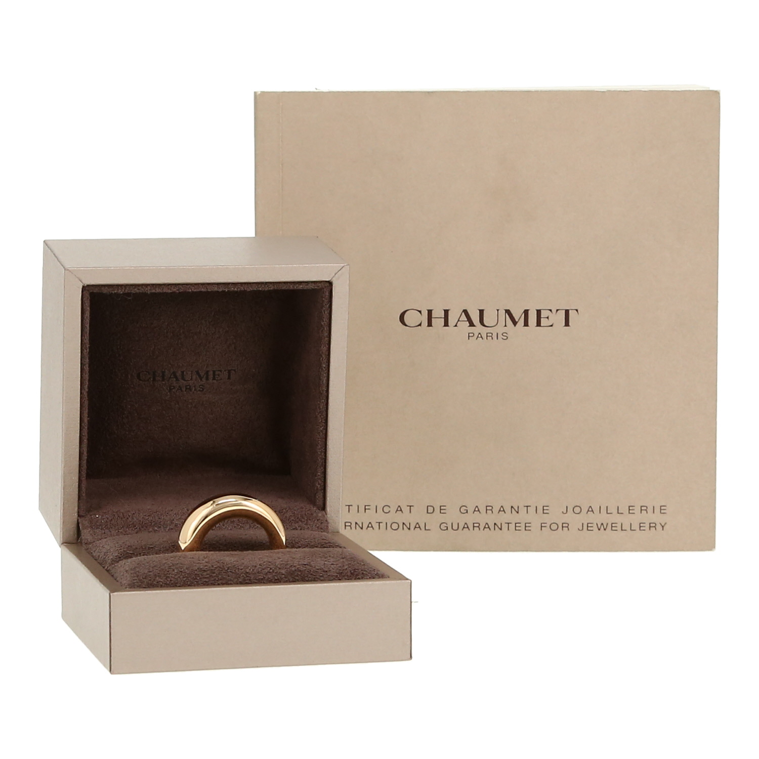 Anello Chaumet Anneau in oro giallo e zaffiro - Detail D2