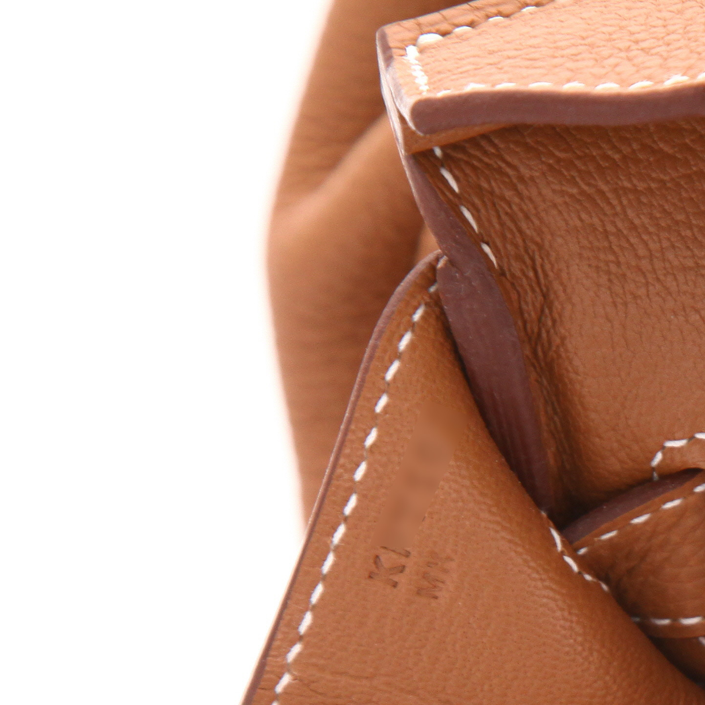 Sac à main Hermès  Birkin 30 cm en cuir togo gold - Detail D4