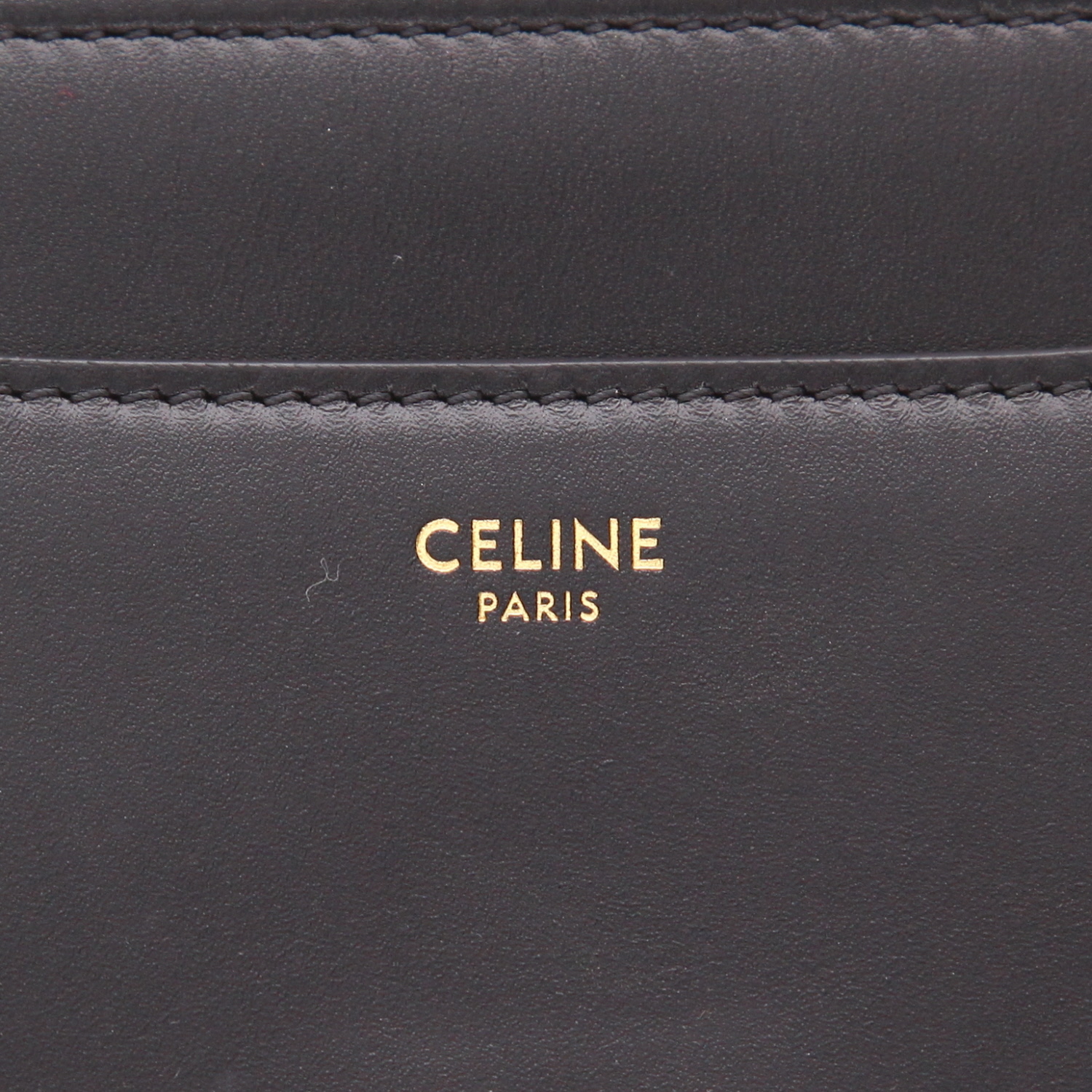 Borsa Celine  16 modello piccolo  in pelle nera - Detail D2