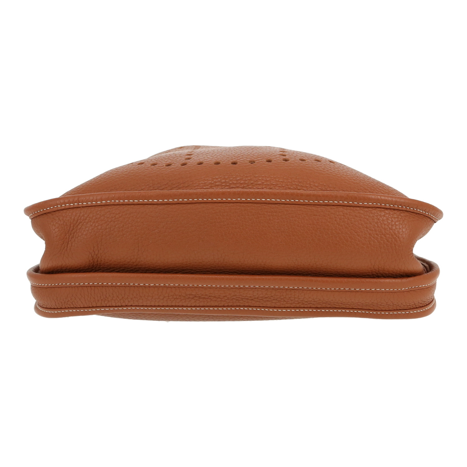 Borsa a tracolla Hermès  Evelyne III in pelle taurillon clemence gold - Detail D1