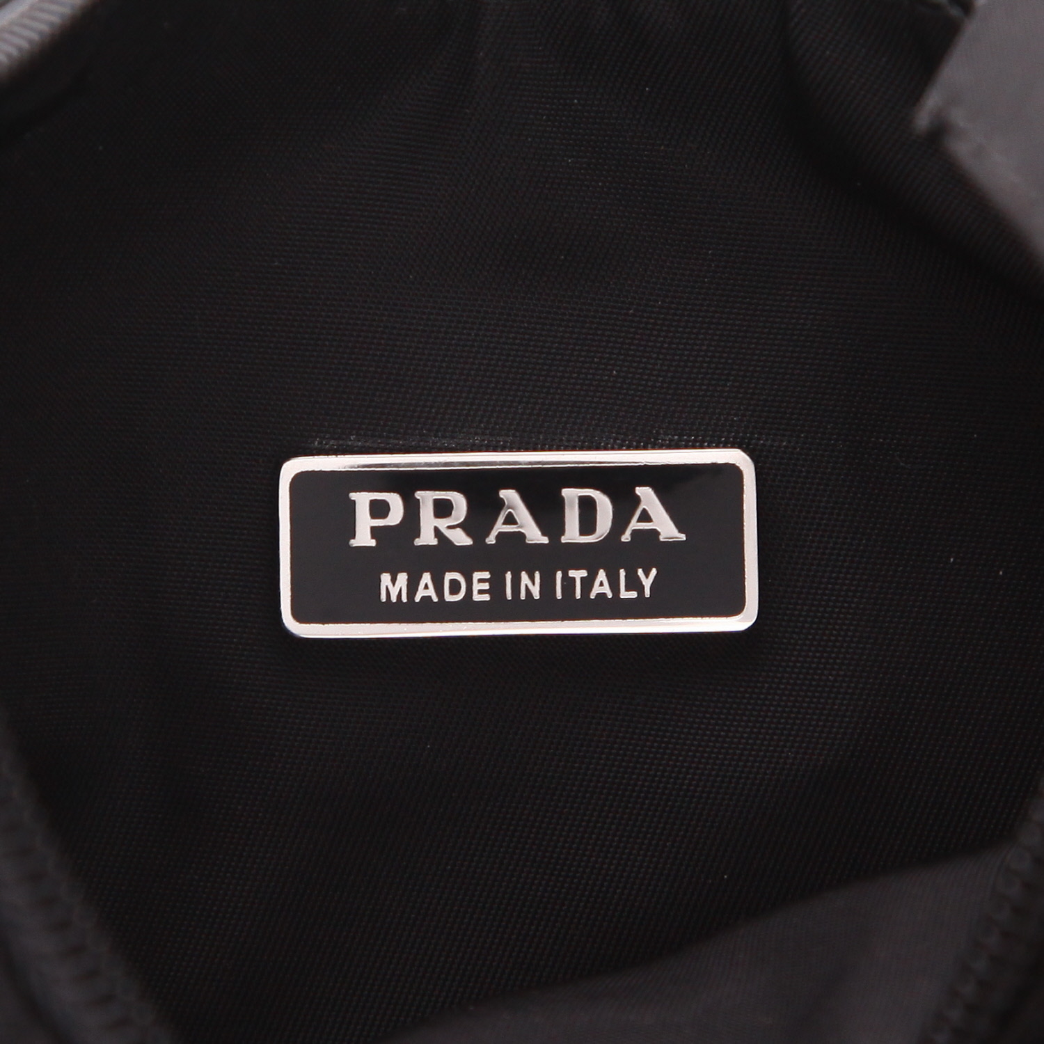 Borsa Prada  Re-Edition 2000 mini  in tela nera - Detail D2