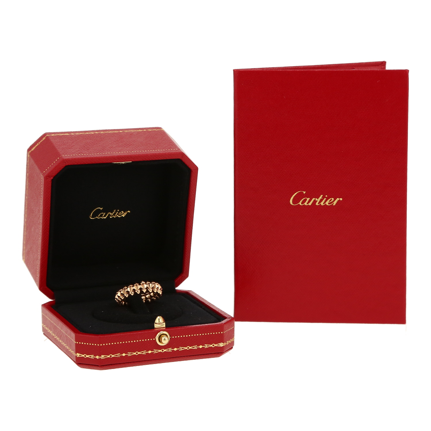 Bague Cartier Clash De Cartier petit modèle en or rose - Detail D2