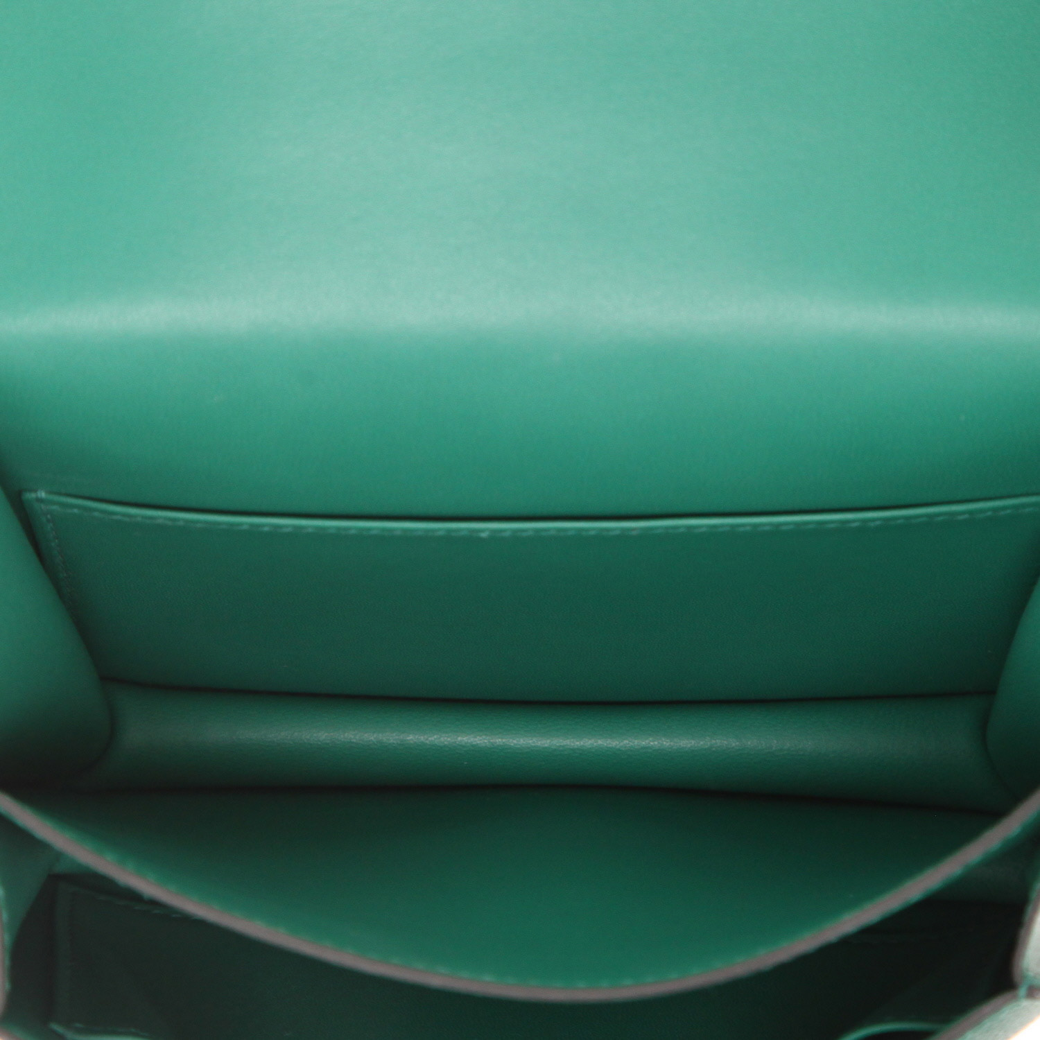 Borsa a tracolla Hermès  Constance in pelle Epsom verde - Detail D3