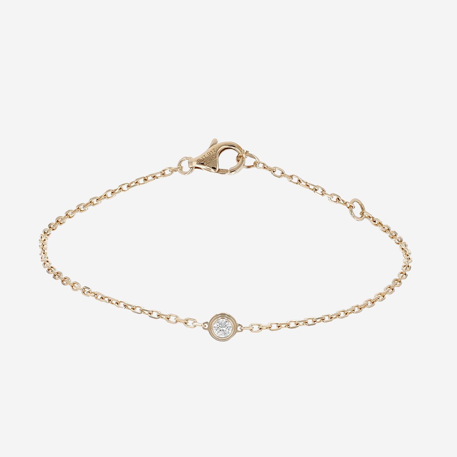Cartier Cartier d'Amour small model bracelet in yellow gold and diamond