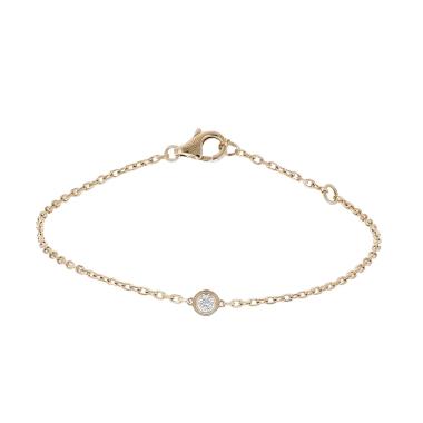 Bracciale Cartier Cartier d'Amour modello piccolo in oro giallo e diamante Bracciale Cartier Cartier d'Amour modello piccolo in oro giallo e diamante