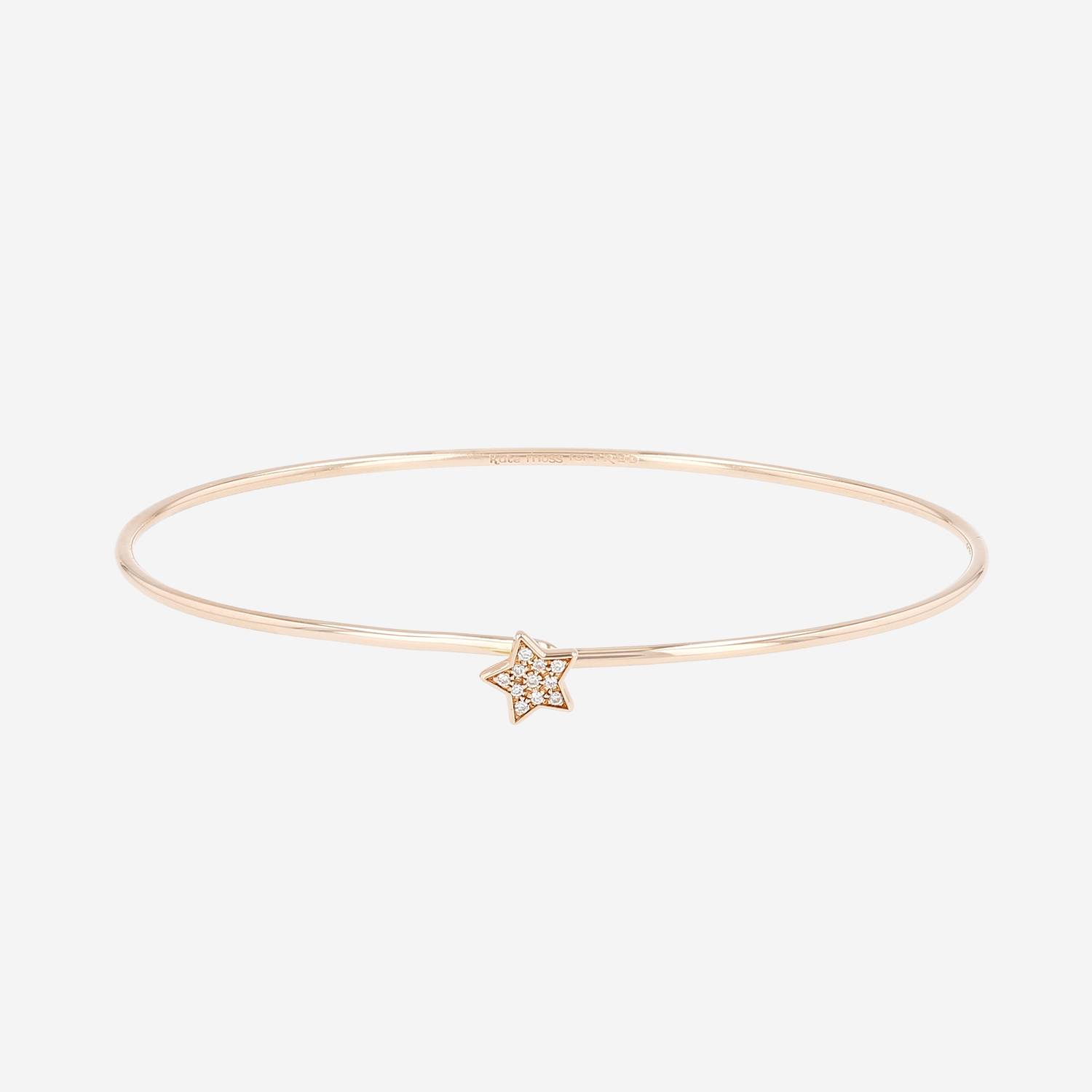 Fred Kate Moss bracelet in pink gold and diamonds