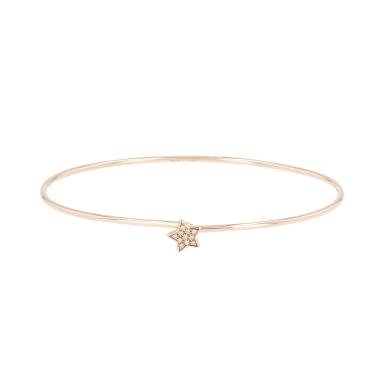 Fred Kate Moss bracelet in pink gold and diamonds