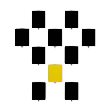 Dix appliques modèle CP1 - le modèle créé en 1963 Dix appliques modèle CP1 - le modèle créé en 1963